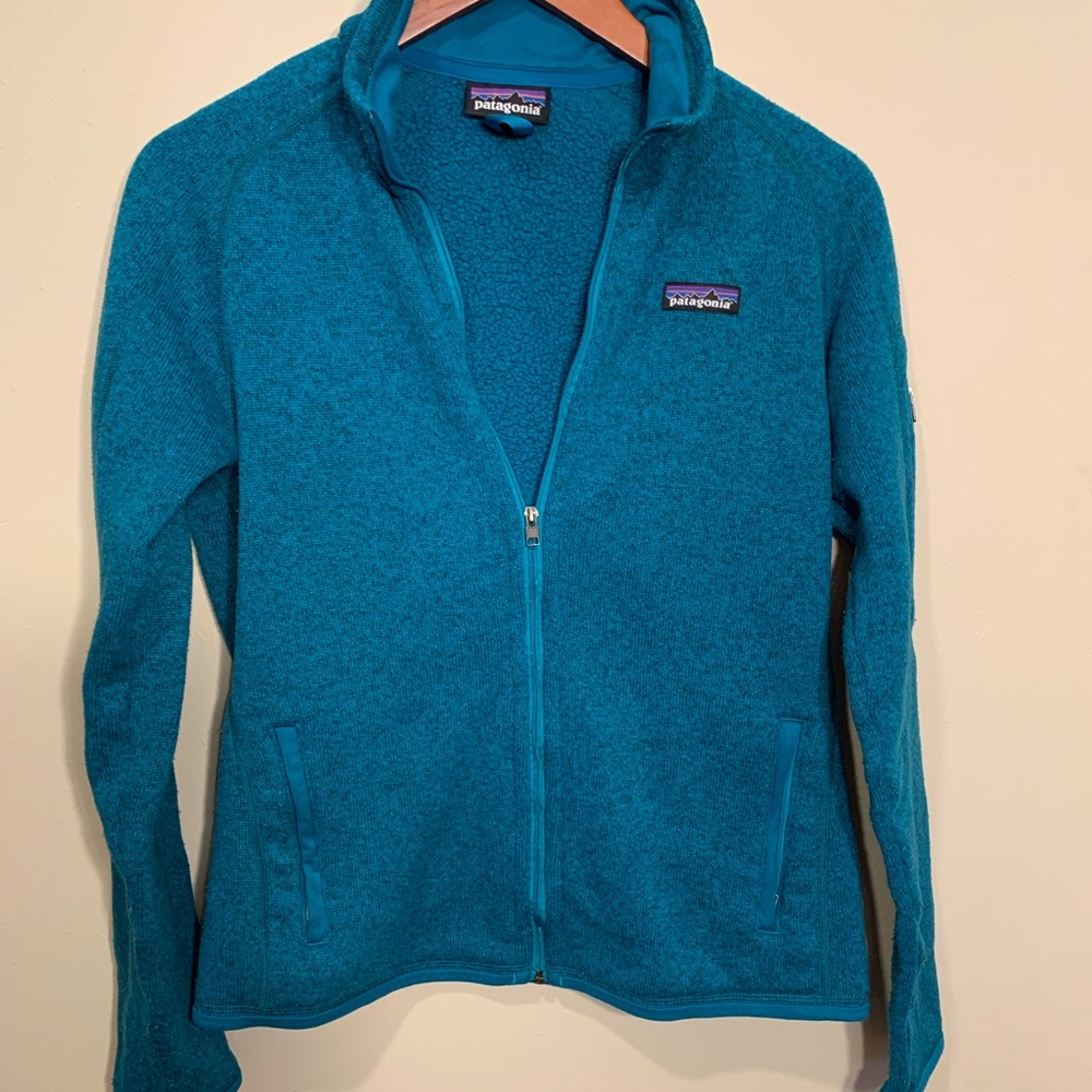 PATAGONIA Patagonia Better Sweater Fleece Jacket Blue Womens Size S